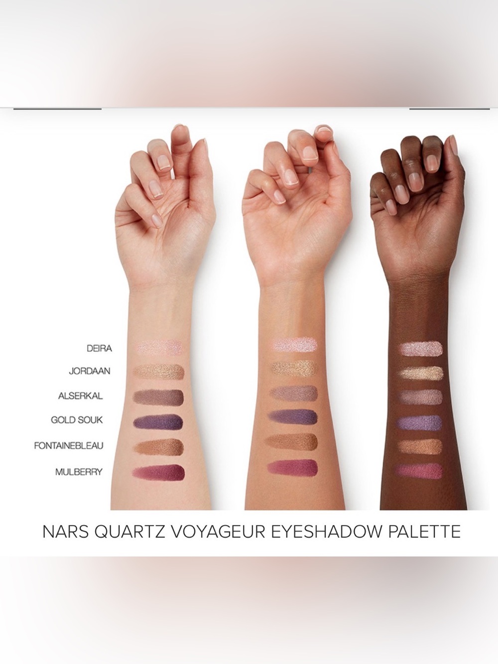 NARS Voyageur Eyeshadow Palette - Warm Jewel Tones - NWT - Picture 2 of 7